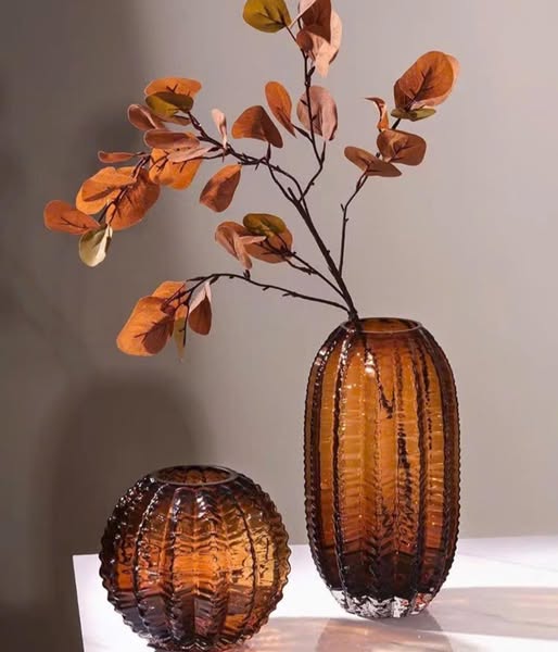 Lọ hoa thủy tinh phong cách Bắc Âu BA02 Hàng chính hãng
