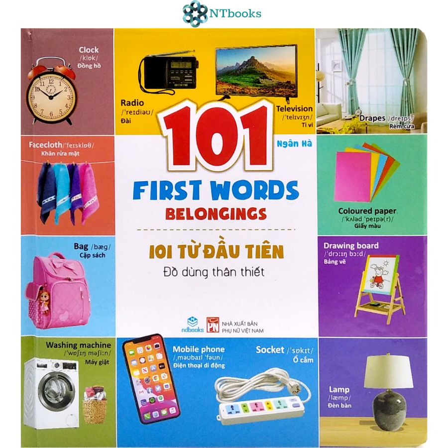 Sách 101 Từ đầu tiên: Đồ dùng thân thiết