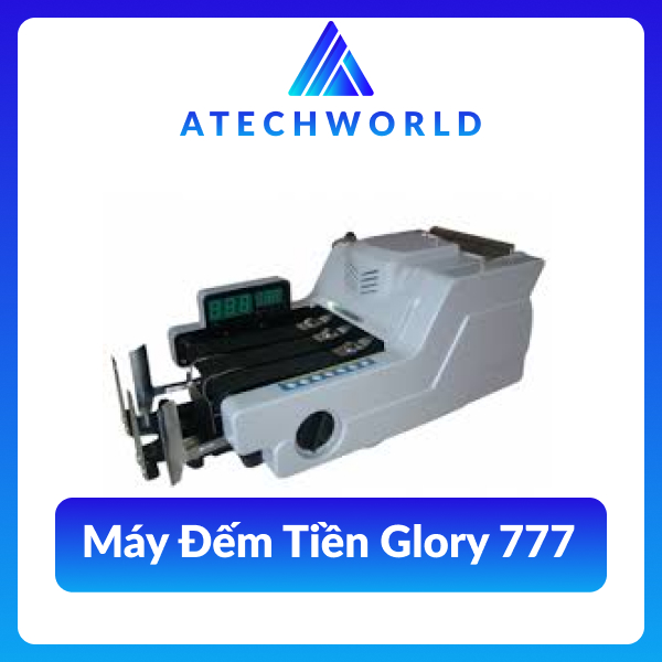 Máy Đếm Tiền Nhật Bản Glory 777 Phát Hiện Tiền Gỉa Chuyên Sử Dụng Trong Ngân Hàng - Hàng Chính Hãng