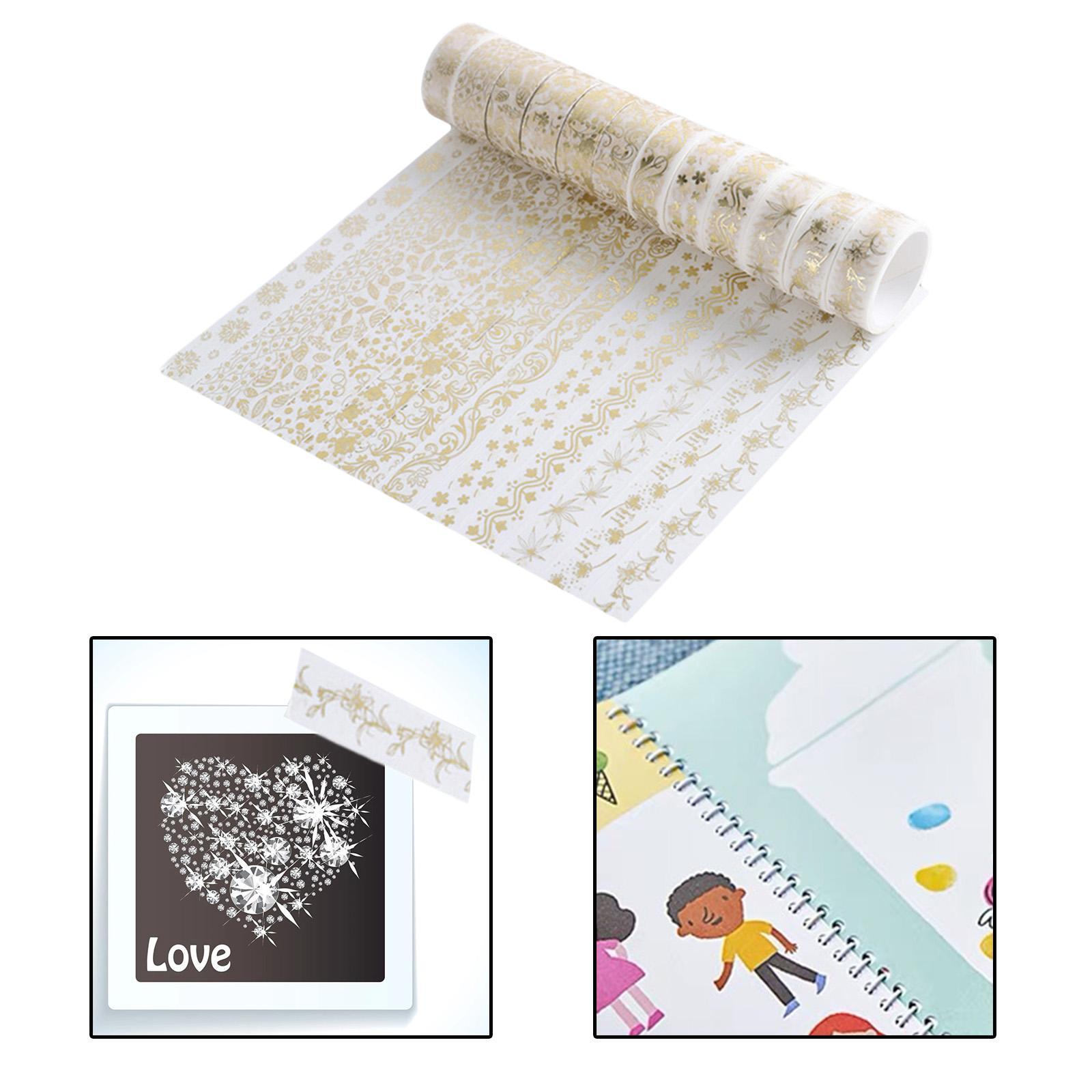 2M Washi Tape Set Adhesive Paper for Stationery Supplies