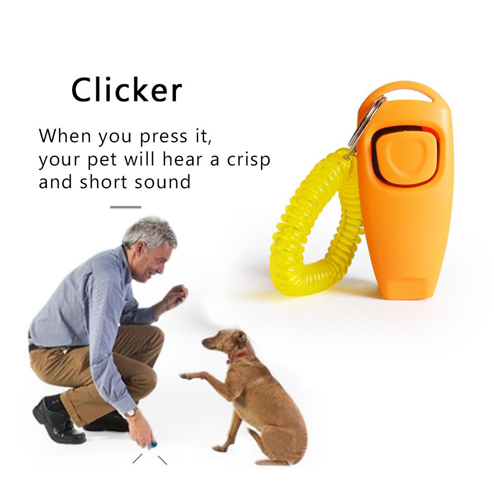 Vòng Đeo Tay Có Dây Đeo Cổ Tay Huấn Luyện Thú Cưng 2 Trong 1 Còi Và Clicker