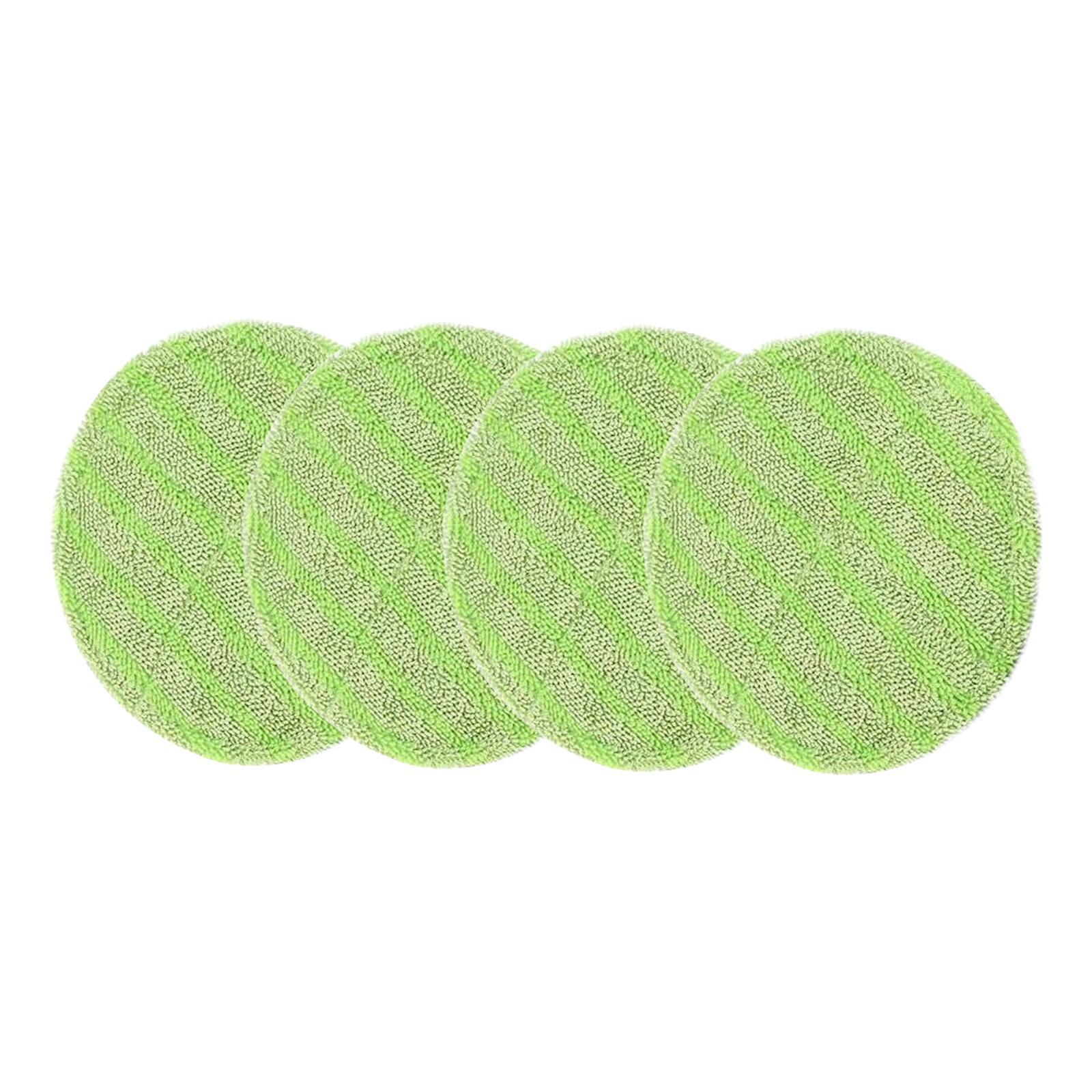 8Pcs Round Mop Replacement Pads 6.5inch Floor Cleaning Spin Pads for Electric Rotary Mop Hardwood Tile Parquet Floors and Other Floors