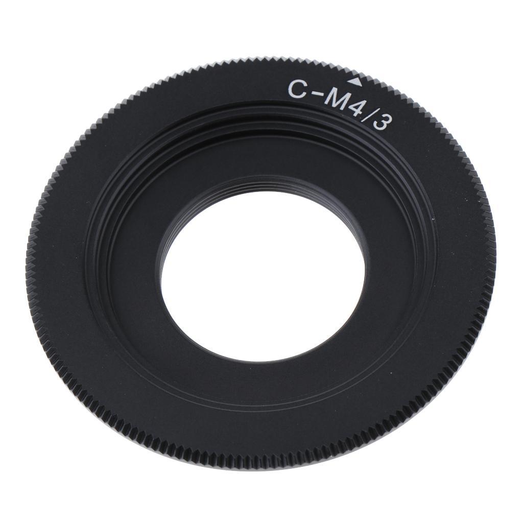 For Panasonic Olympus Mirrorless Camera C Mount Lens Converter Adapter Ring