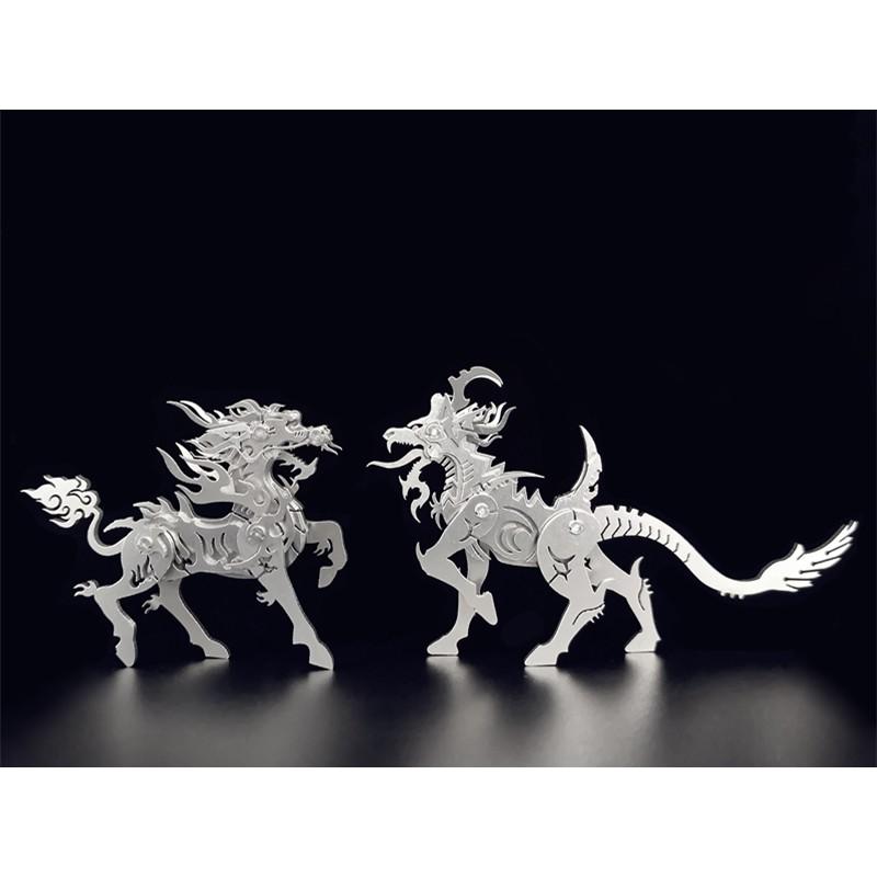 Mô Hình Lắp ghép 3d Kim Loại dùng vít động vật