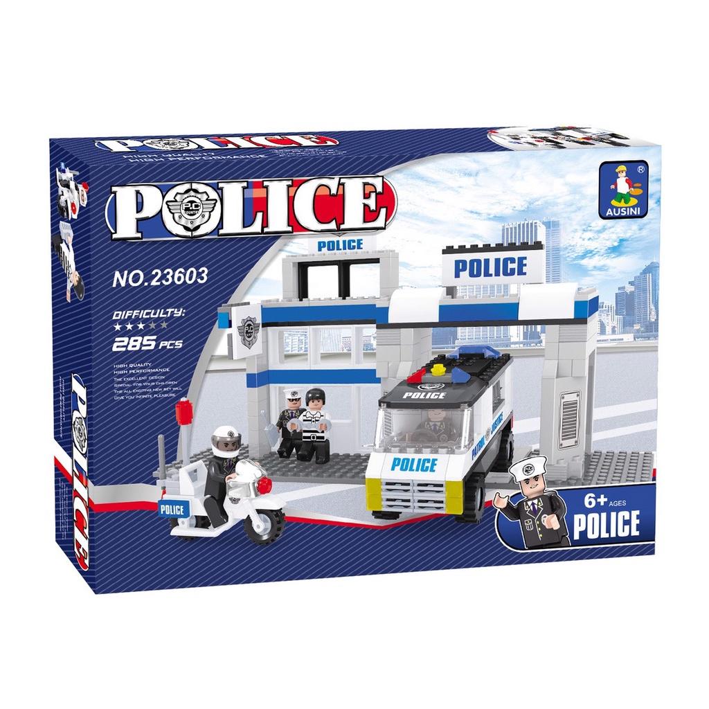 Đồ Chơi Lắp Ghép Sở cảnh sát 23603