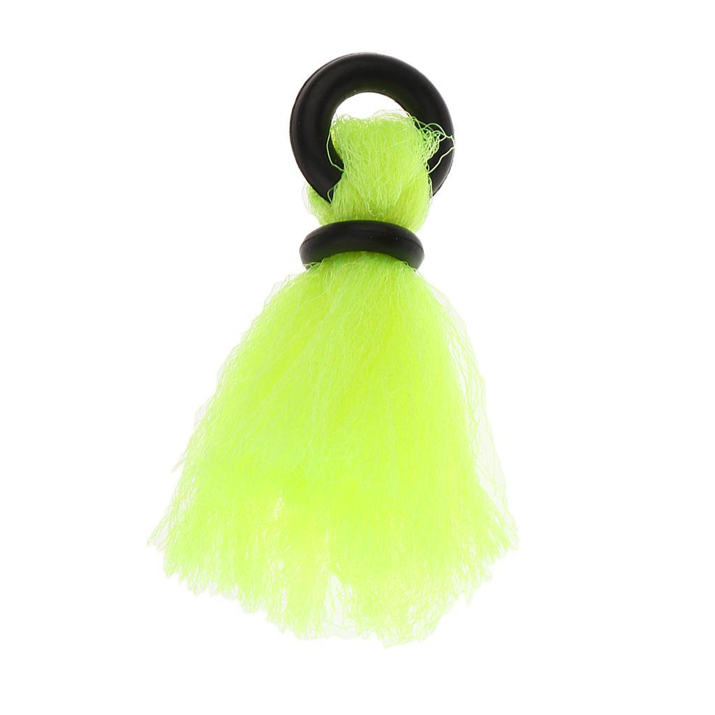 High Visibility Durable Nylon Strike Indicators Fishing Accessories Yellow 3CM