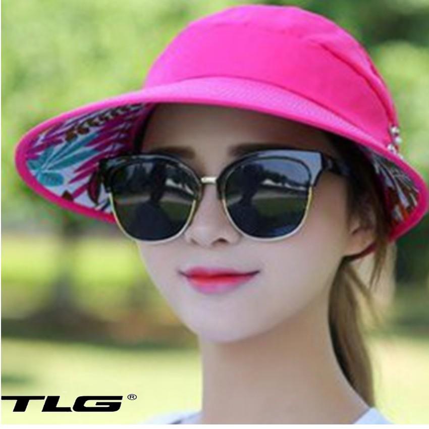 Mũ Nón Nữ Chống Nắng Cao Cấp TLG 422TI (hồng)