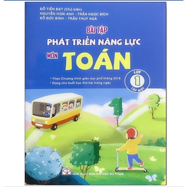 Sách - Bài tập phát triển năng lực môn toán lớp 1 tập 1 (SGK Cánh Diều)