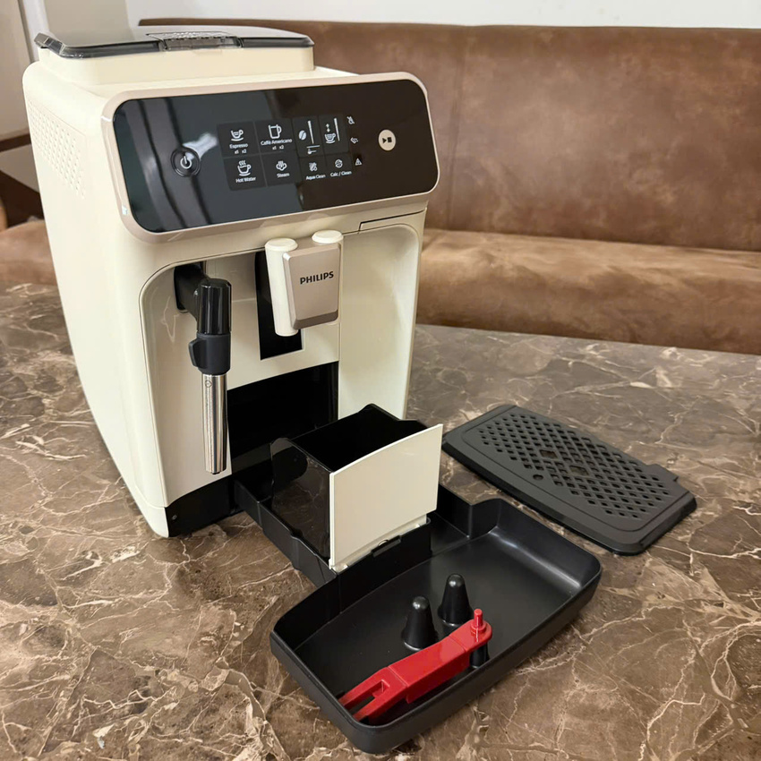 Máy pha cà phê Espresso, Americano tự động và Capuccino, Latte thương hiệu Hà Lan cao cấp Philips EP1221/69 - Hàng chính hãng