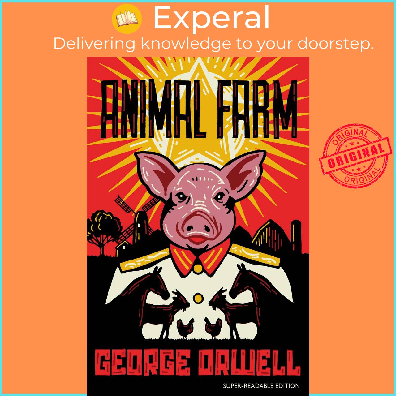 Hình ảnh Sách - Animal Farm - Barrington Stoke Edition by George Orwell (UK edition, paperback)
