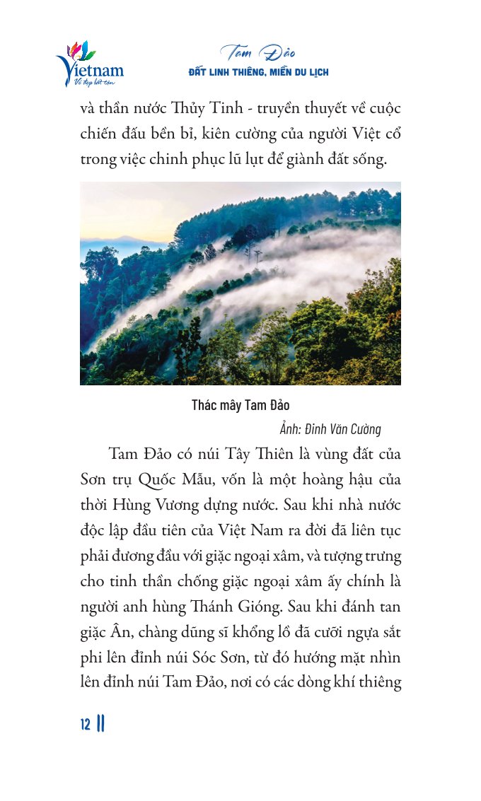 Tam Đảo đất thiêng miền du lịch - bản in 2024