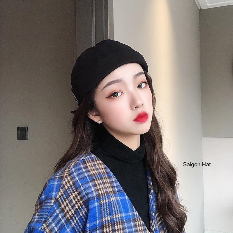 Nón Miki Mũ Tròn Nón Tròn Nón Nồi Mũ Nồi Nam Nữ - Miki Hat Bear Thời Trang Phong Cách Hàn Quốc