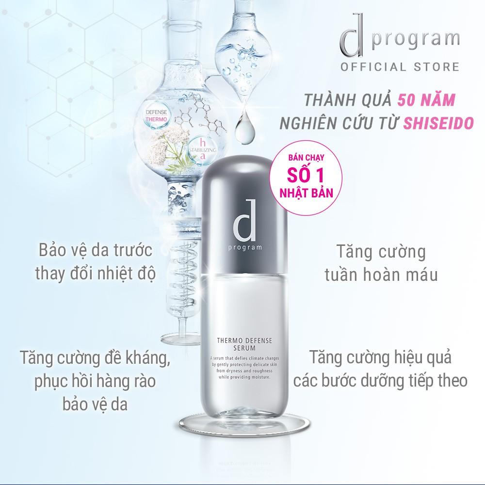 Serum D Program Thermo Defense Dưỡng Da Bảo Vệ Chuyên Sâu 40ml