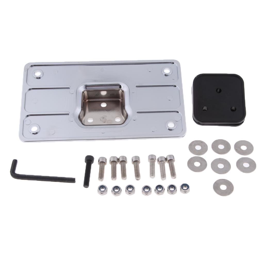 Laydown Tilt License Mảng Khung Gắn Cho Harley Sportster Softail