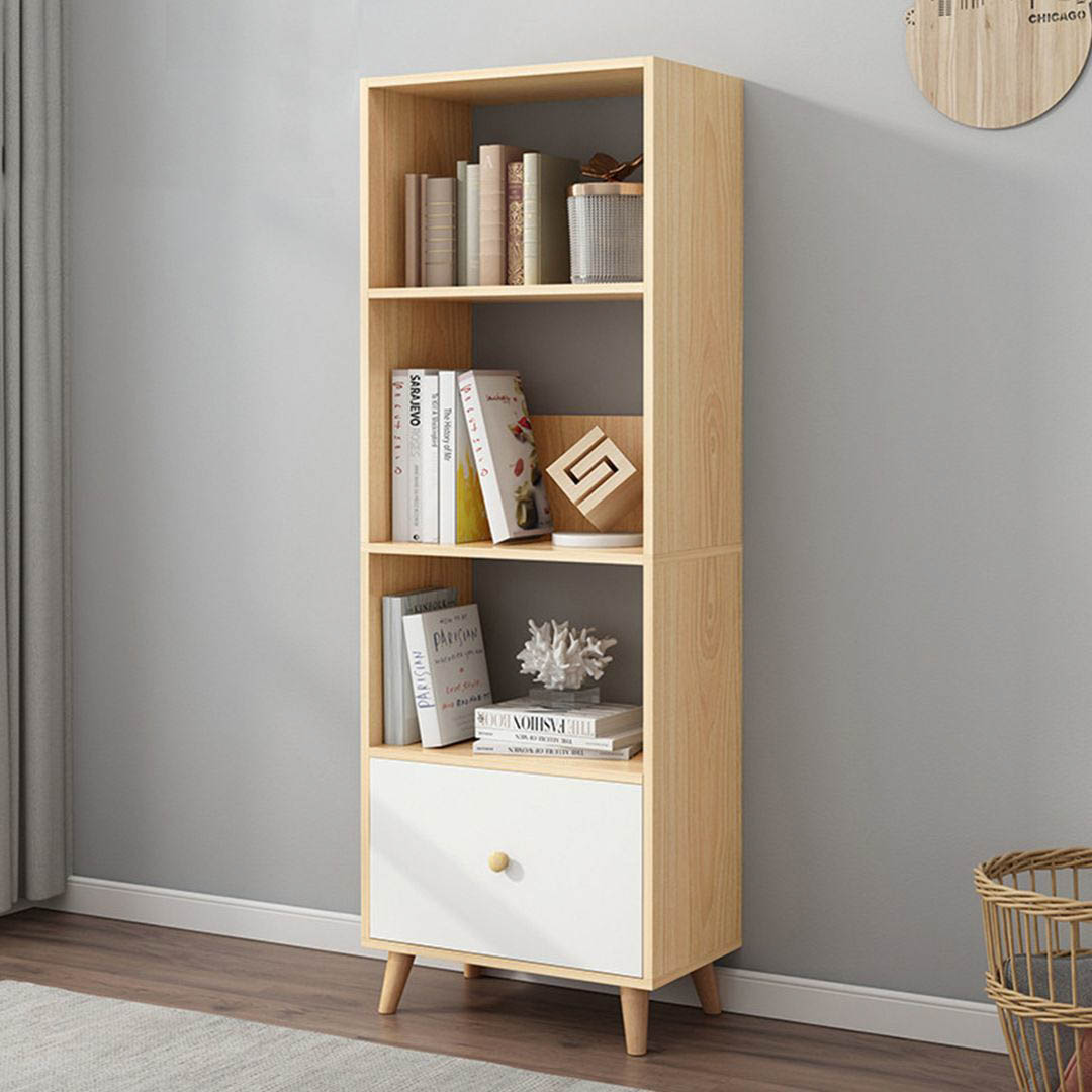 Giá sách giá rẻ hiện đại từ gỗ công nghiệp SMLIFE Basking