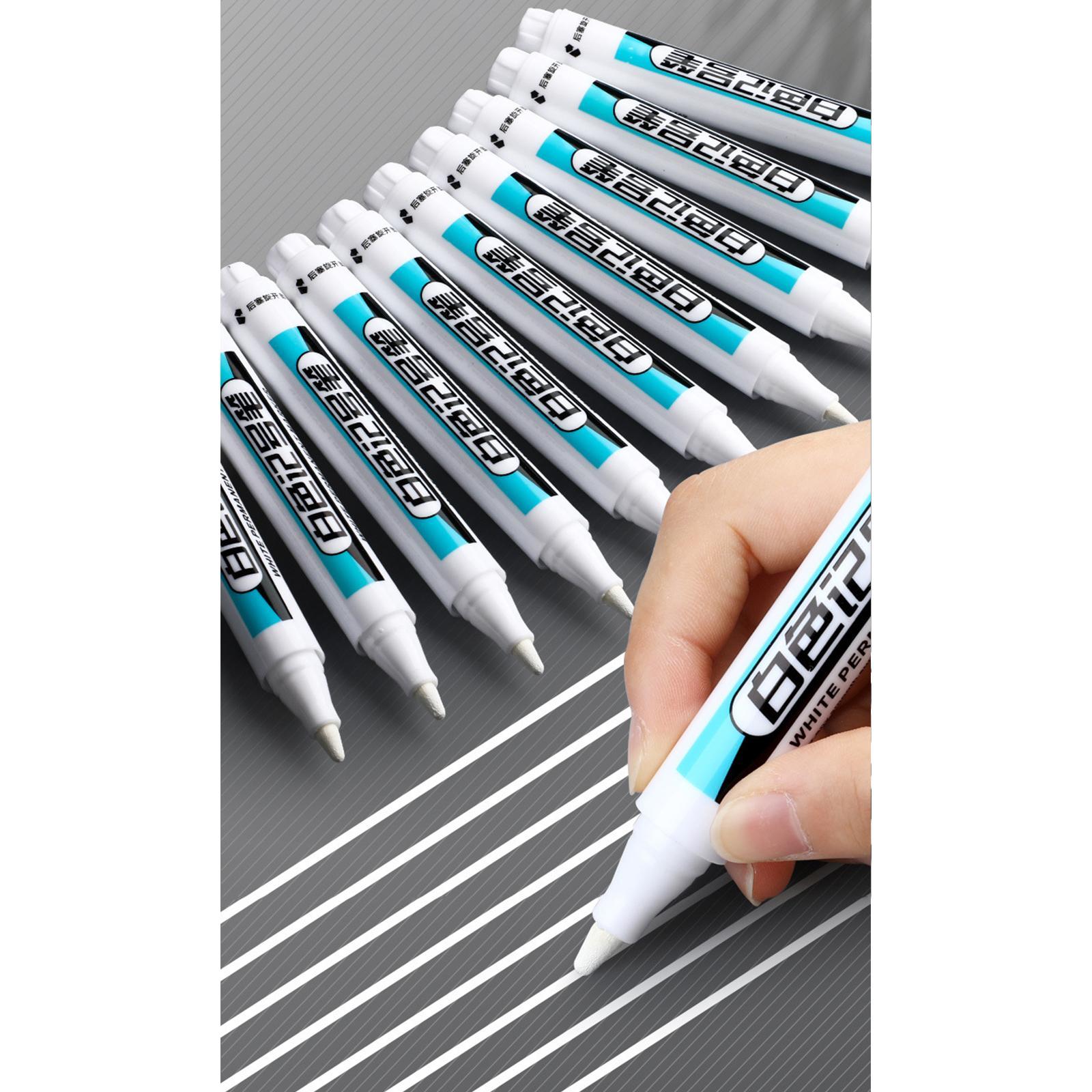 Multipurpose White Markers Paint Pen Glass Drawing Bathroom Foam Carpenter Marker Pen