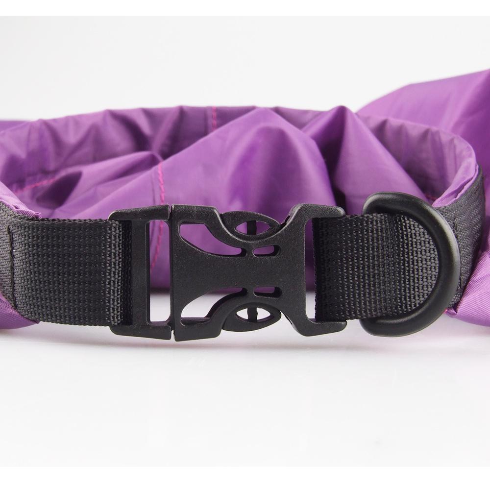 2 Pieces 12L Waterproof Roll Top Compression Bag Dry Sack For Camping Purple