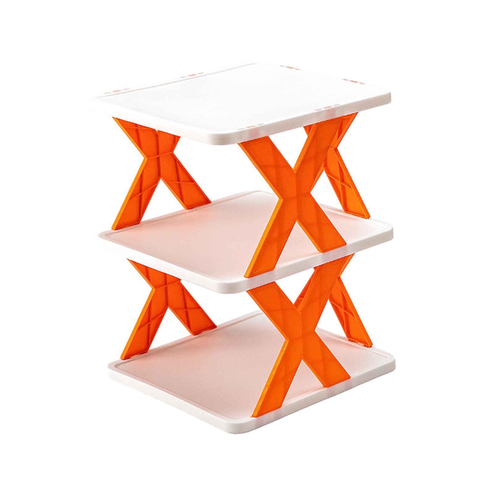 Foldable Shoe Rack Shoe Shelf Portable Flower Pot Holder Shoe Closet Shoe Storage Organizer Shoe Stand for Apartment Bathroom