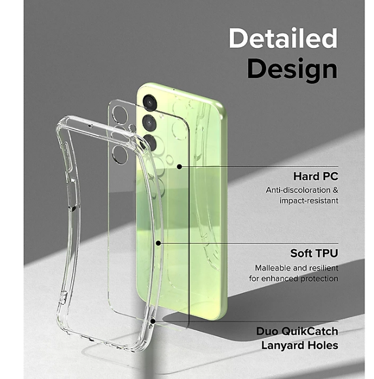 Ốp lưng silicon dẻo cho Samsung Galaxy A05s trong suốt mỏng 0.6mm độ trong tuyệt đối chống trầy xước - hàng nhập khẩu