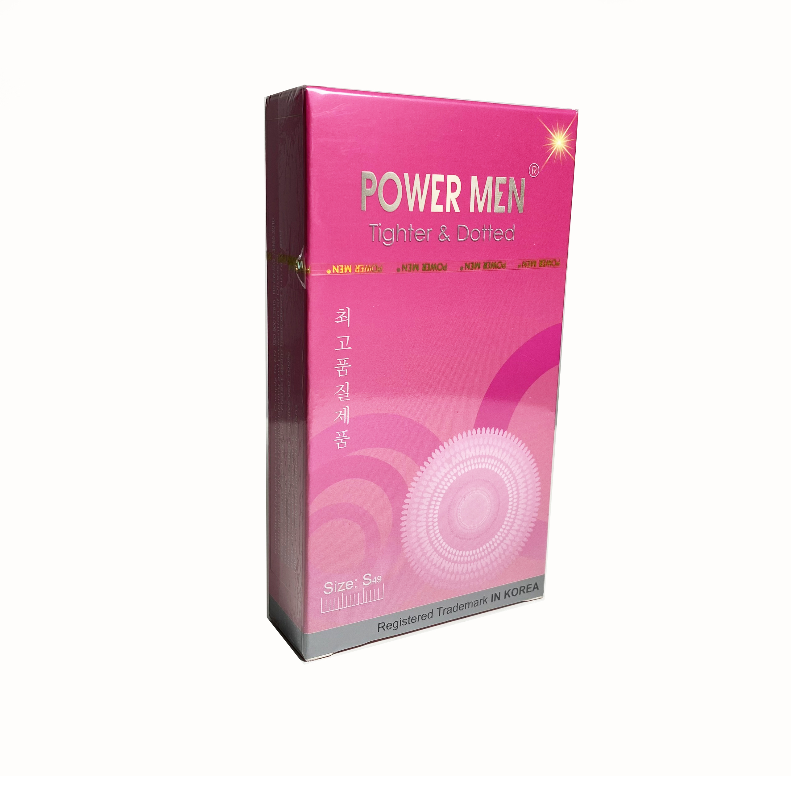 BCS Size Nhỏ 49mm Có Gai Chấm Nổi Power Men Power Men Tighter Dotted + Gel Gói Jex Nhật - Hàng Chính Hãng 100% - Che Tên Sản Phẩm