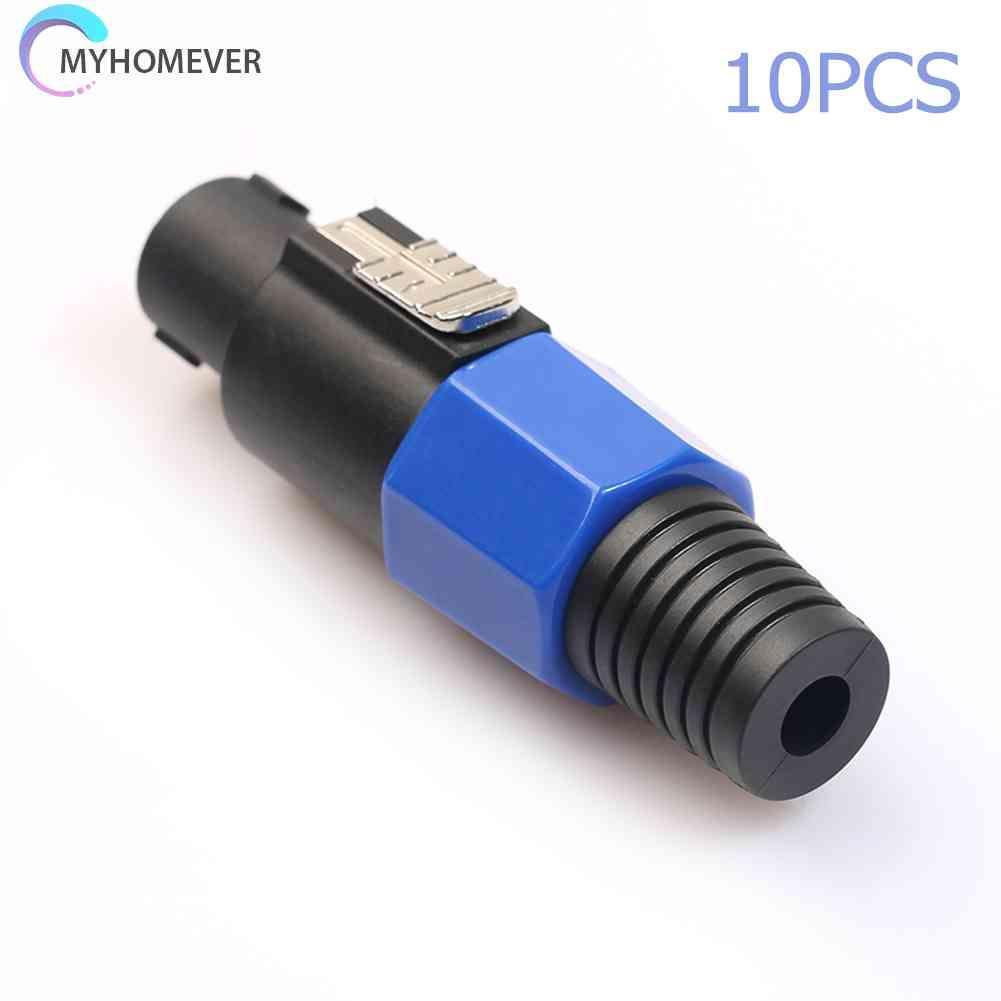 Set 10 Đầu Nối Dây Điện 4 Cực NL4FC 4Pin