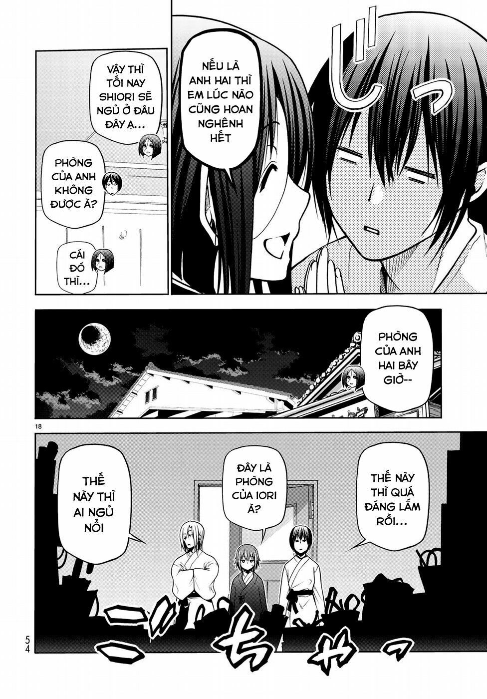 cô gái thích lặn - grand blue chapter 48 18