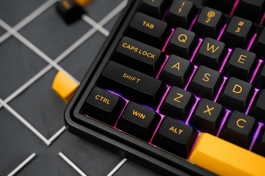 Bàn phím máy tính FL-Esports CMK87SAM Polar Night Black 3 Mode _Mới, hàng chính hãng