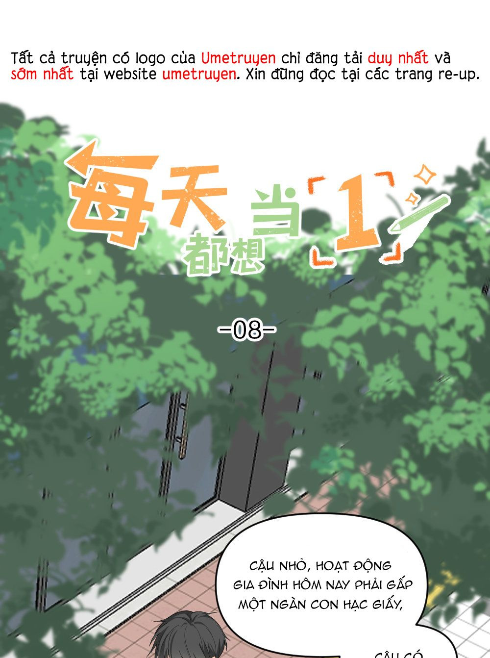 mỗi ngày đều muốn đứng hạng nhất chapter 8 1