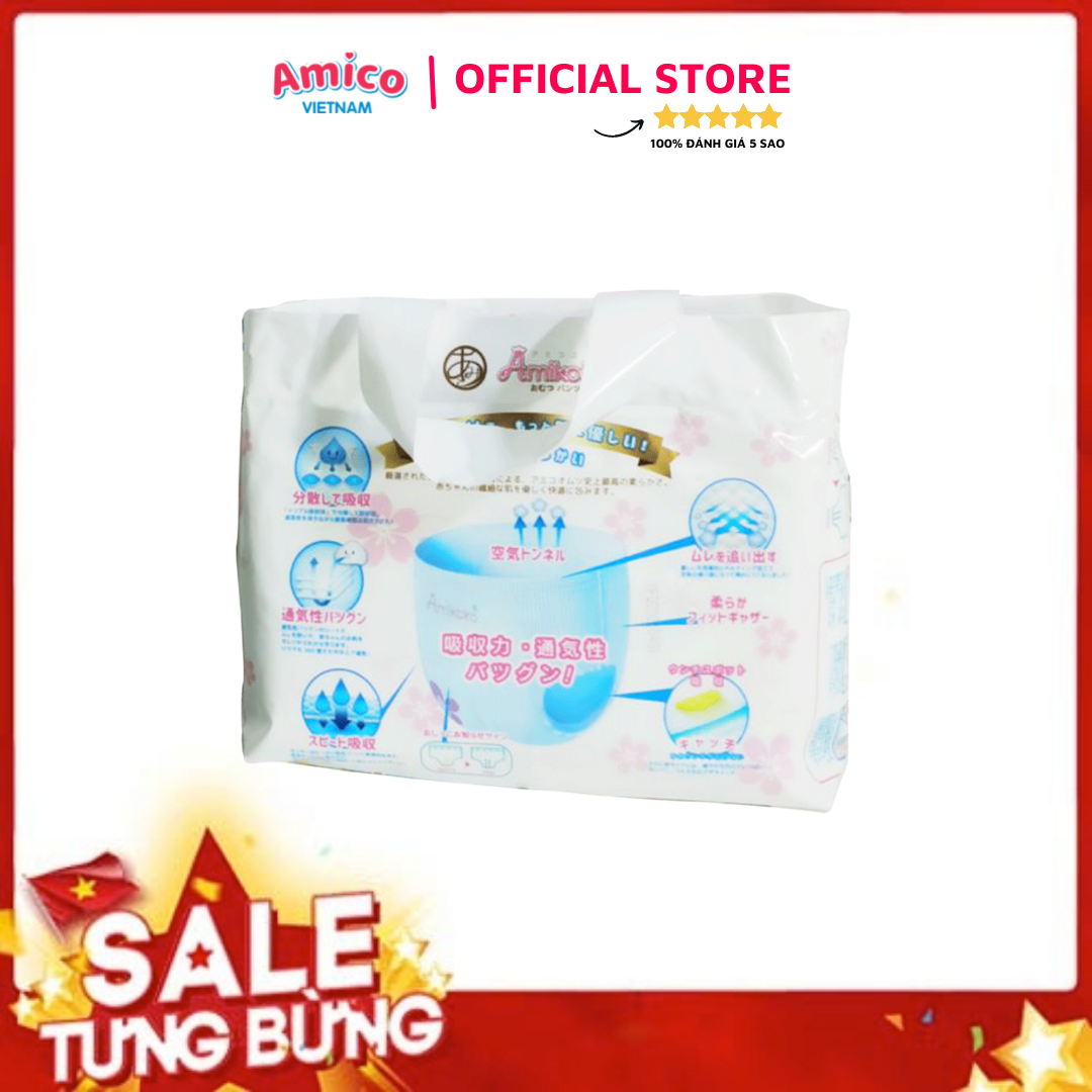 Bỉm - Tã quần Amikoko (PREMIUM) size L 28