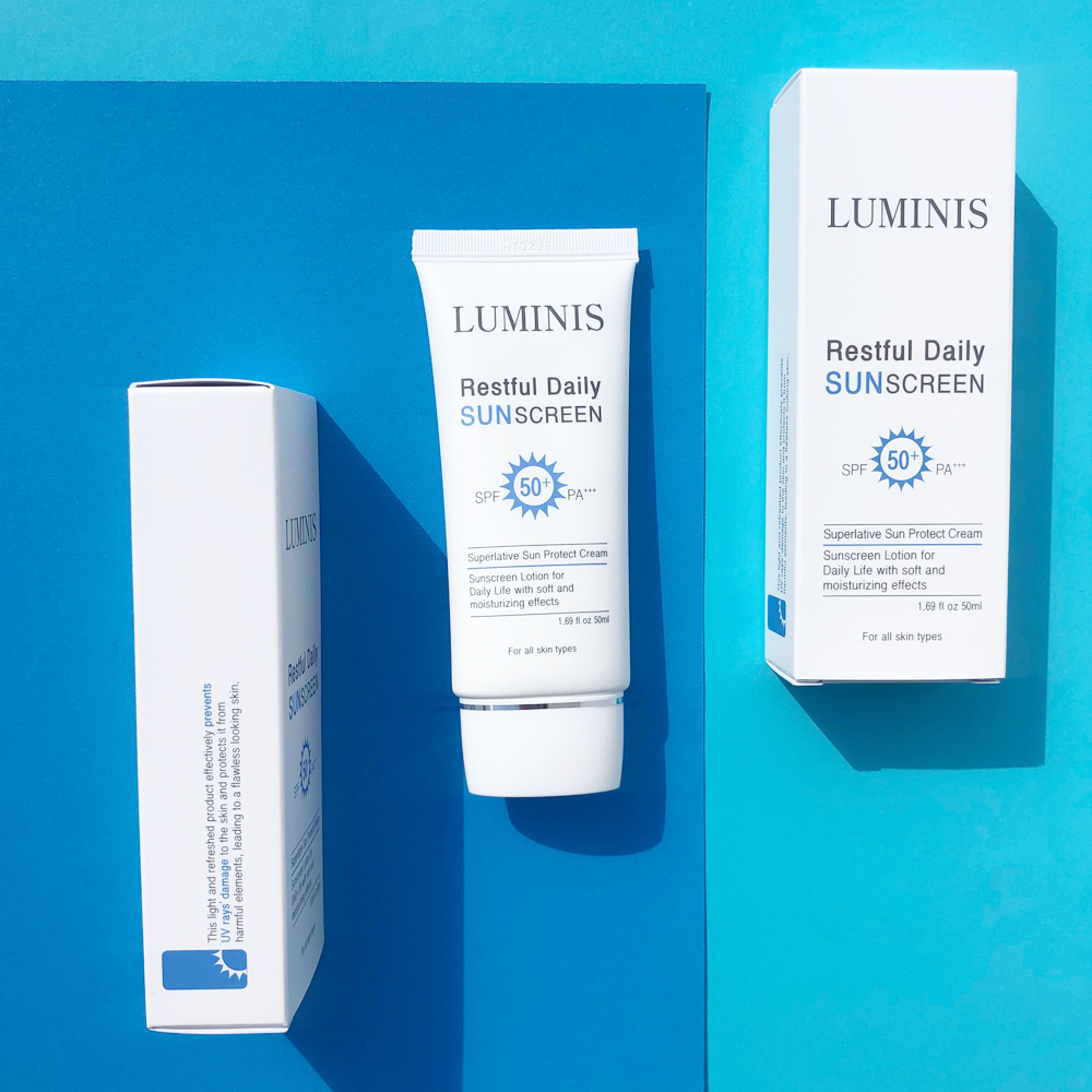 Kem Chống Nắng, Dưỡng Ẩm, Lâu Trôi LUMINIS Restful Daily Suncream 50grs.