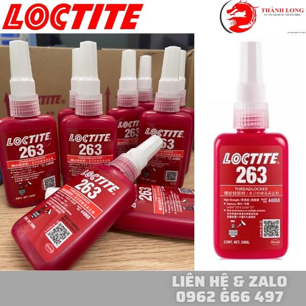 Keo loctite khoá ren 263 - 50ml và 250ml