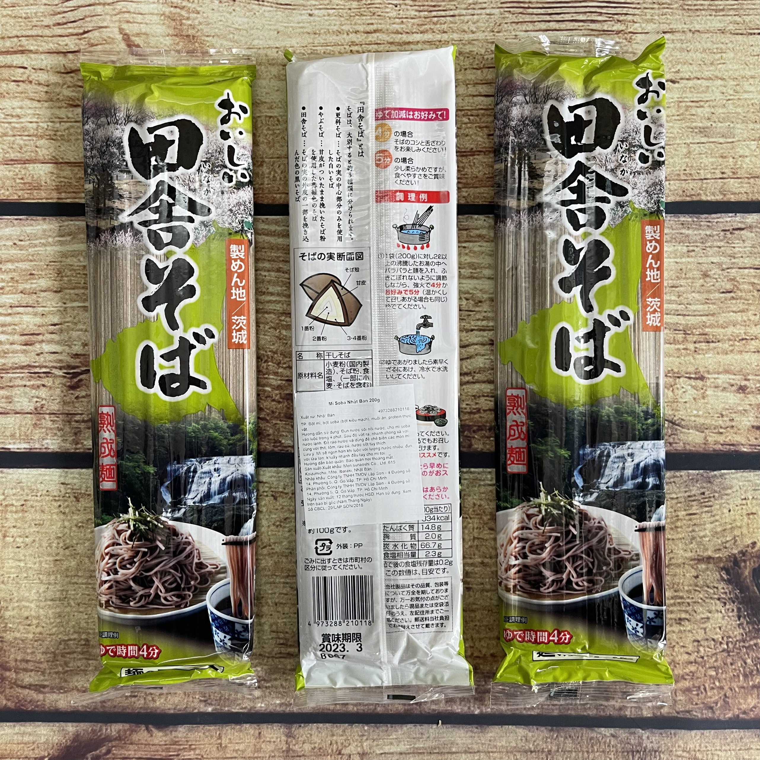 Mì Soba Nhật Bản 200G