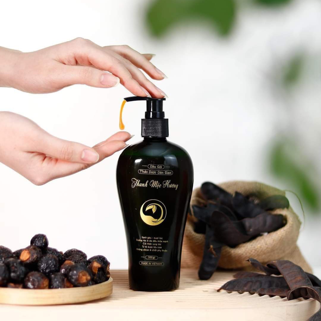 Dầu gội thảo dược Thanh Mộc Hương giúp sạch gàu giảm rụng tóc 350ml