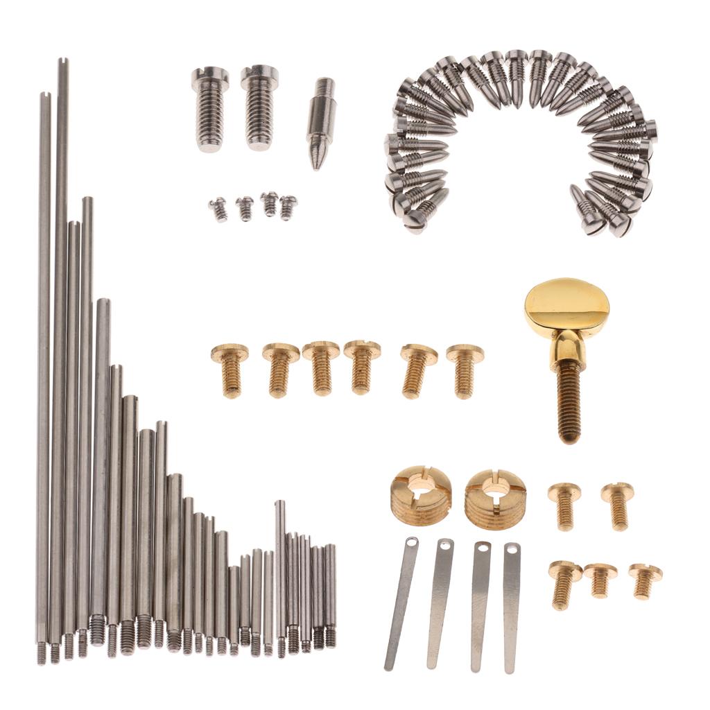 1 Set Sax Saxophone Repair Parts Screws for Alto Tenor Soprano Sax Accessory