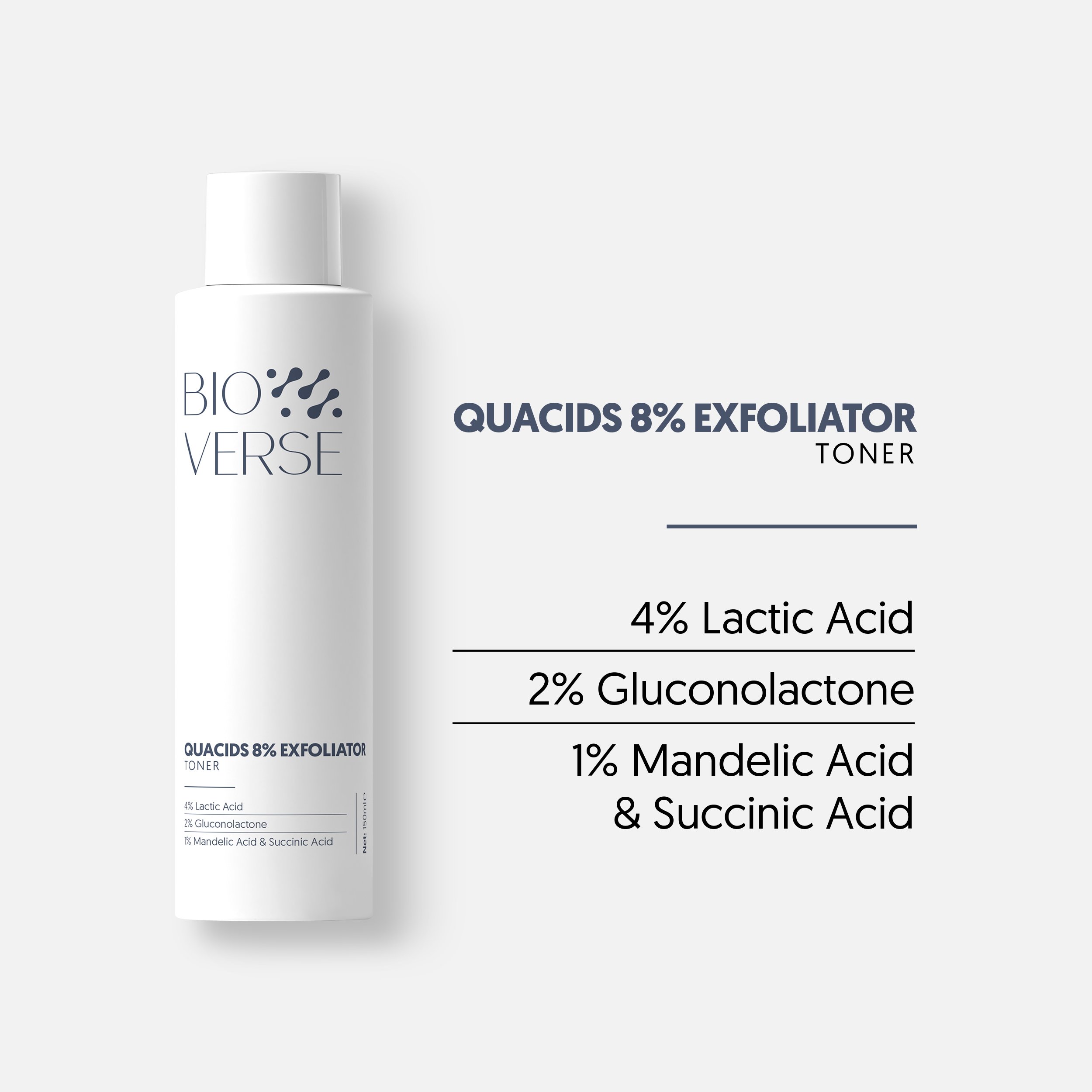 Bộ đôi mờ thâm sáng khỏe (Quacids 8% Exfoliator + B320 Ultra Corrective Booster)