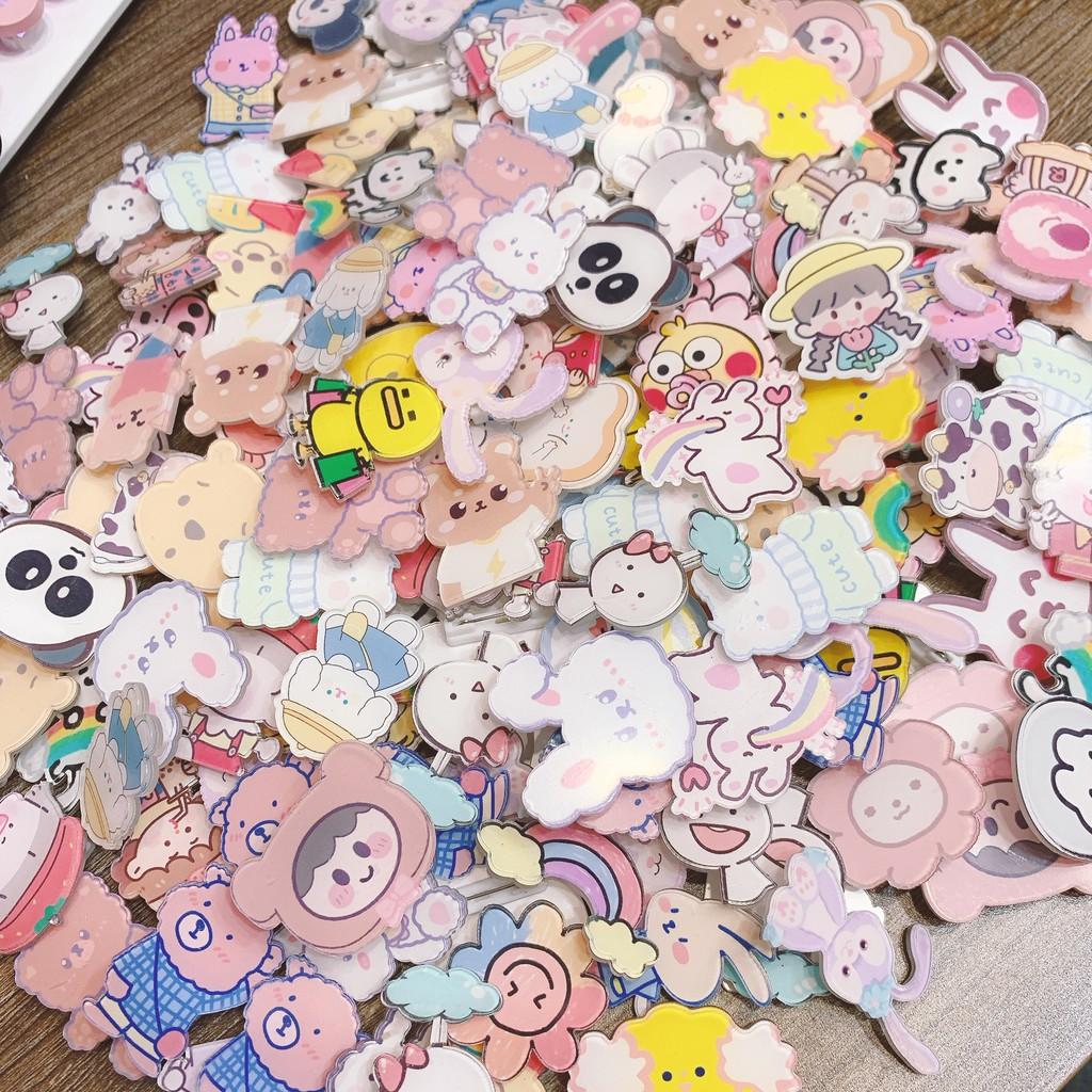 Pin cài huy hiệu mẫu cực xinh xắn độc lạ dễ thương - MiuSua