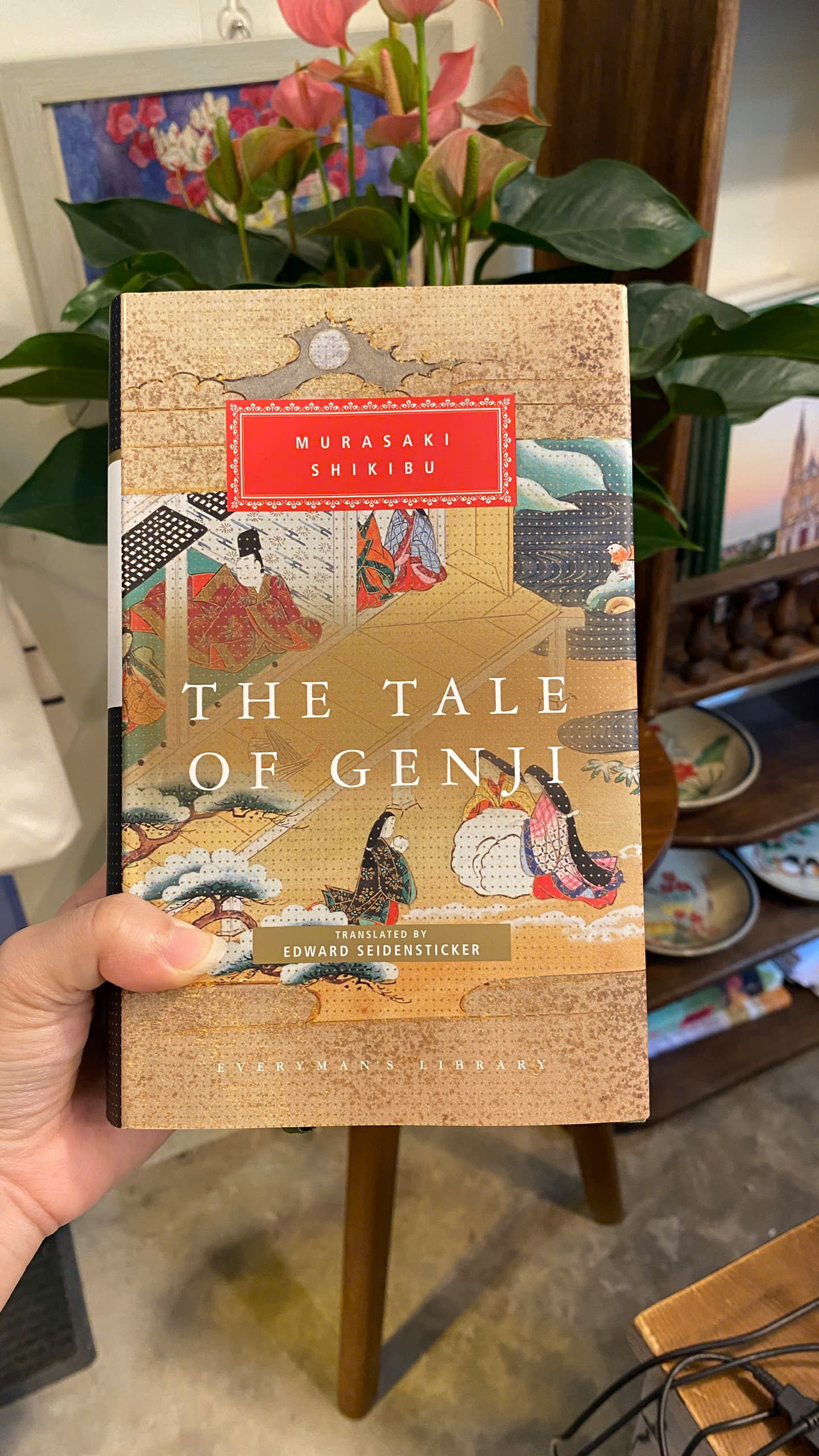 Sách - The Tale of Genji by Murasaki Shikibu | Everyman’s Library/ Classics / Ngoại văn Bìa cứng