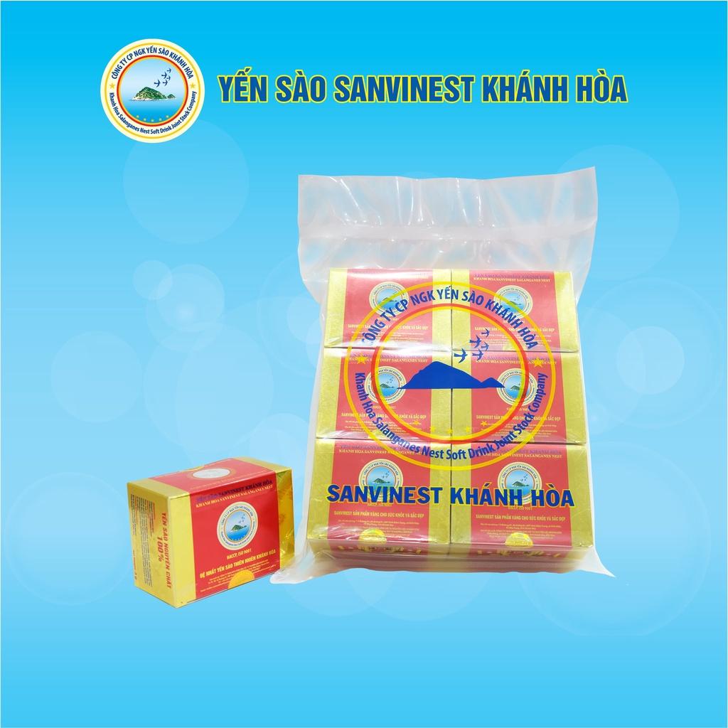 [Lốc 6 hộp] Yến sào Sanvinest Khánh Hòa chính hiệu tinh chế hộp 3g - V503