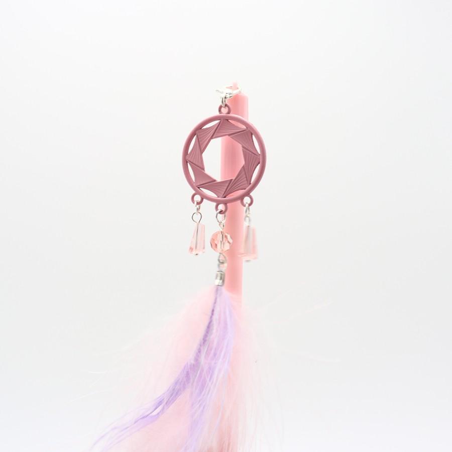 Bút gel phong thuỷ Dreamcatcher lông vũ cao cấp