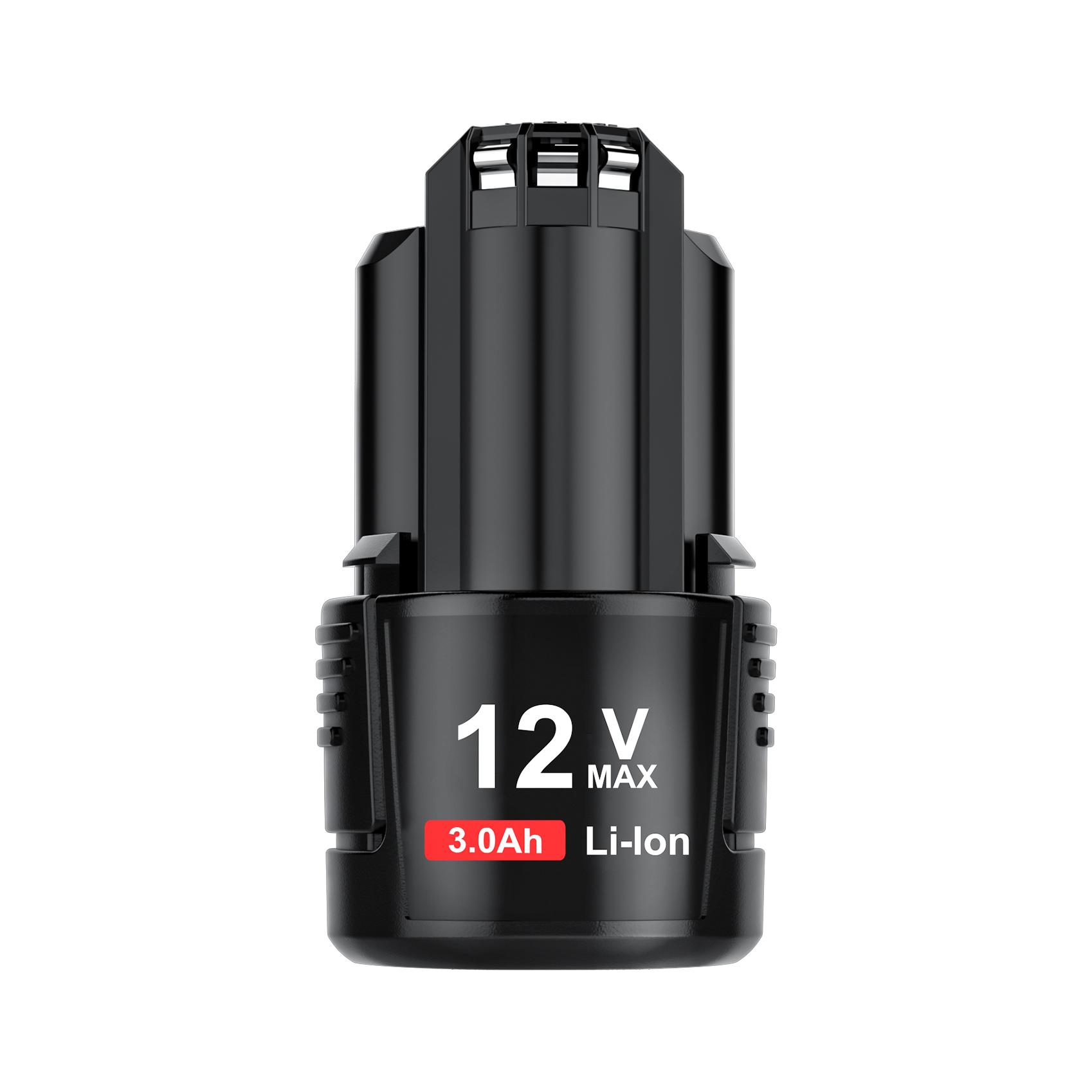 Pin 10.8V 12V 3000MAh Cho Bosch BAT412A BAT414 BAT411 BAT412 D-70745GOP 2607336014 Li-ion Dụng Cụ Pin Sạc Màu Sắc: 1 Cái