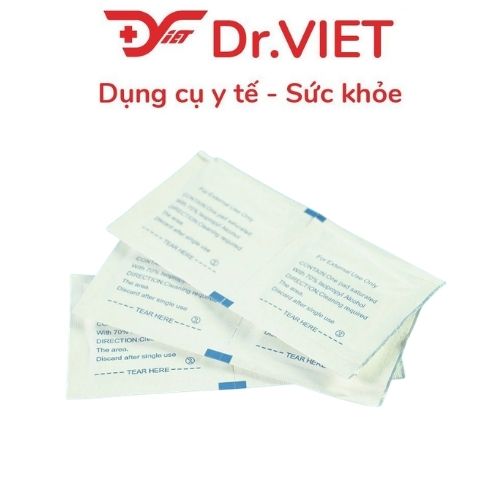 Gạc tẩm cồn LUGMED H/100 và H/50 miếng