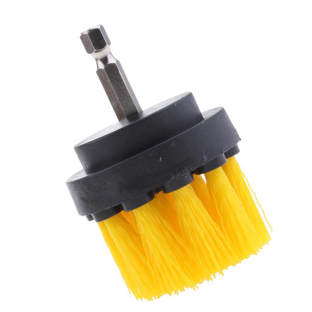 Set of 3 Brush Drill Attachment Kit Drill Powered Home Cleaning Brush Set