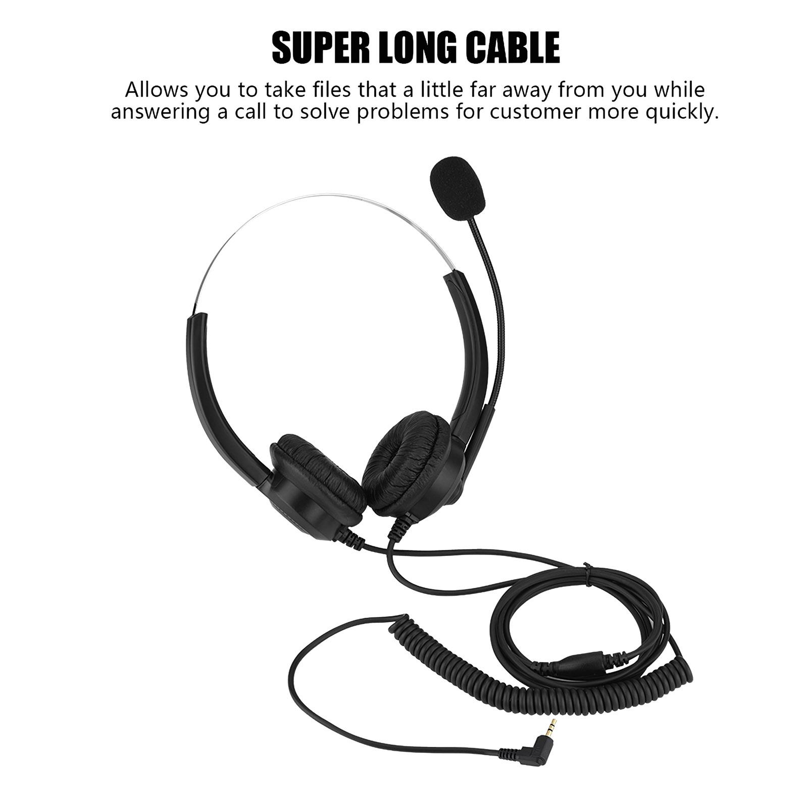 2.5Mm Gọi Trung Tâm Tai Nghe Có Dây Kèm Micro Điện Thoại Người Điều Khiển Tai Nghe Chống Ồn Cho Điện Thoại Máy Tính Game Tai Nghe