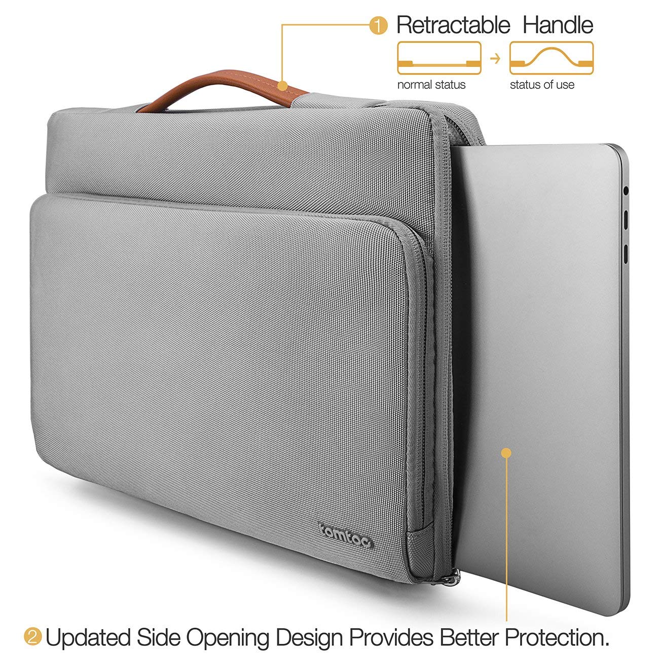 TÚI XÁCH CS TOMTOC BRIEFCASE Macbook, Laptop 15.6&quot;/16 inch A14