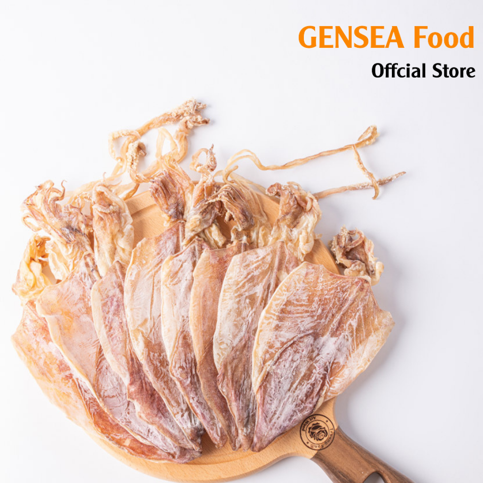 Mực Khô Phú Quý GENSEA Food G1070 Loại 1 Không Chất Bảo Quản Ngọt Tự Nhiên