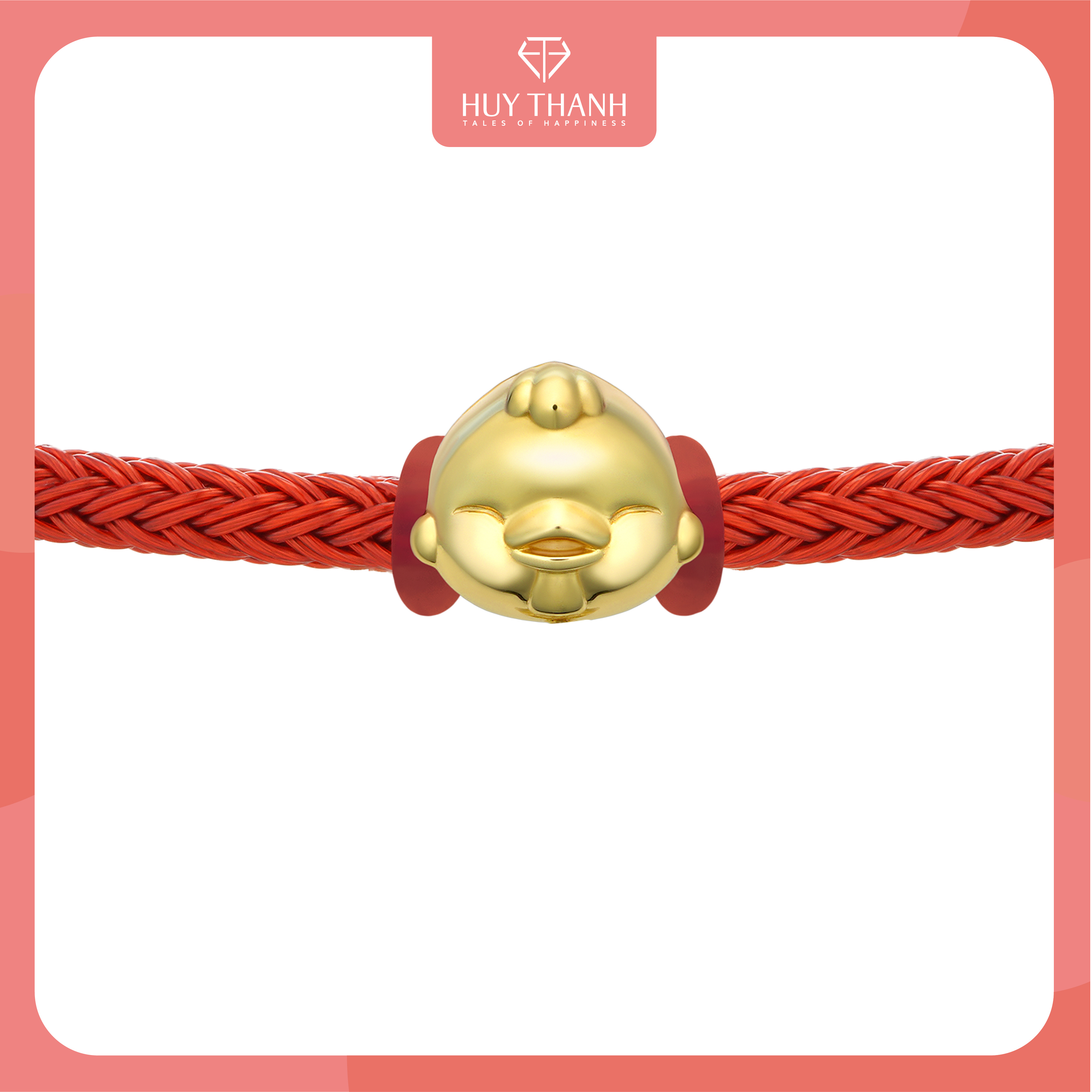 Charm Kim Dậu Vàng 14k LLF231 Huy Thanh Jewelry