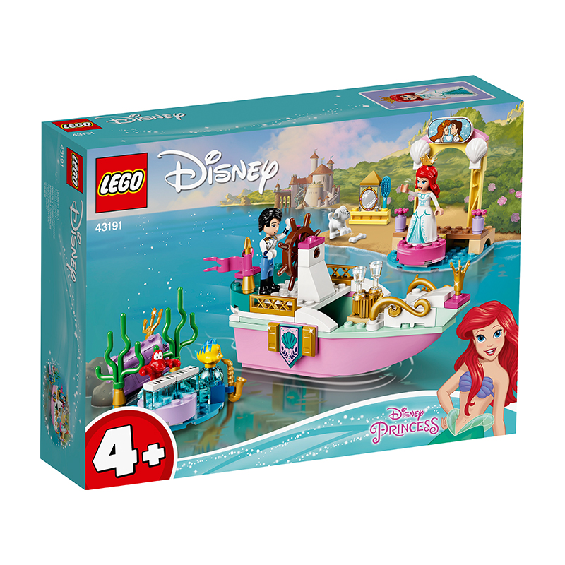 Đồ chơi LEGO Disney Princess Du Thuyền Của Nàng Tiên Cá 43191