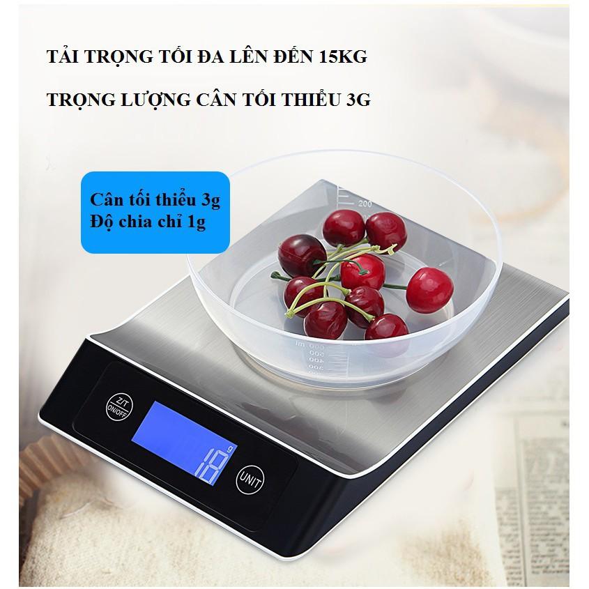 Cân điện tử mini  Cân nhà bếp CX-2021 ( Tối đa 15kg )