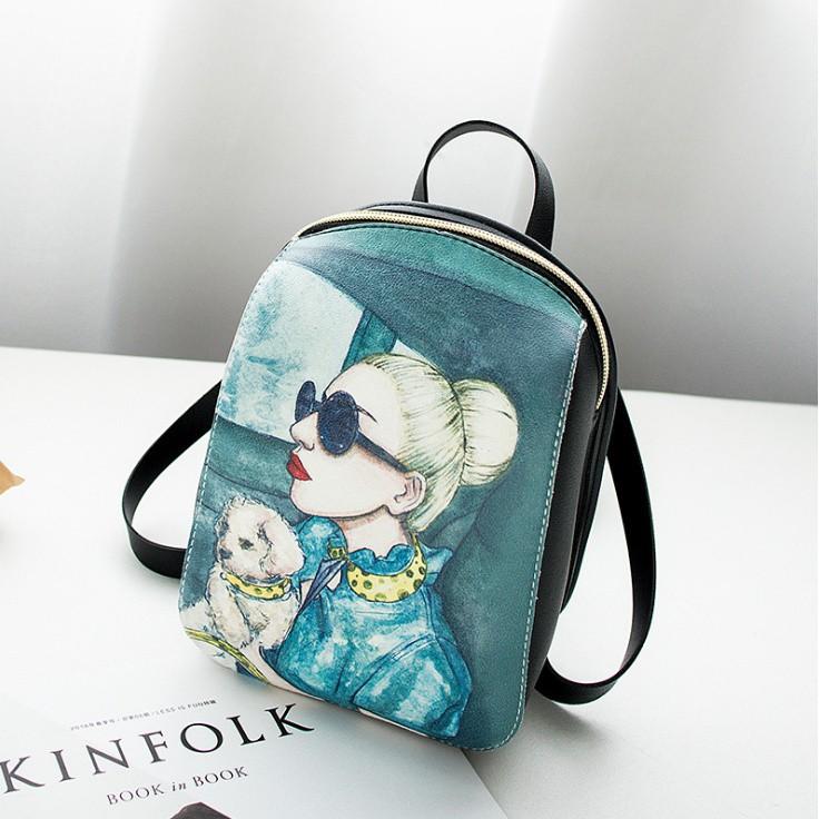 Balo Mini Hoạt Hình 2in1