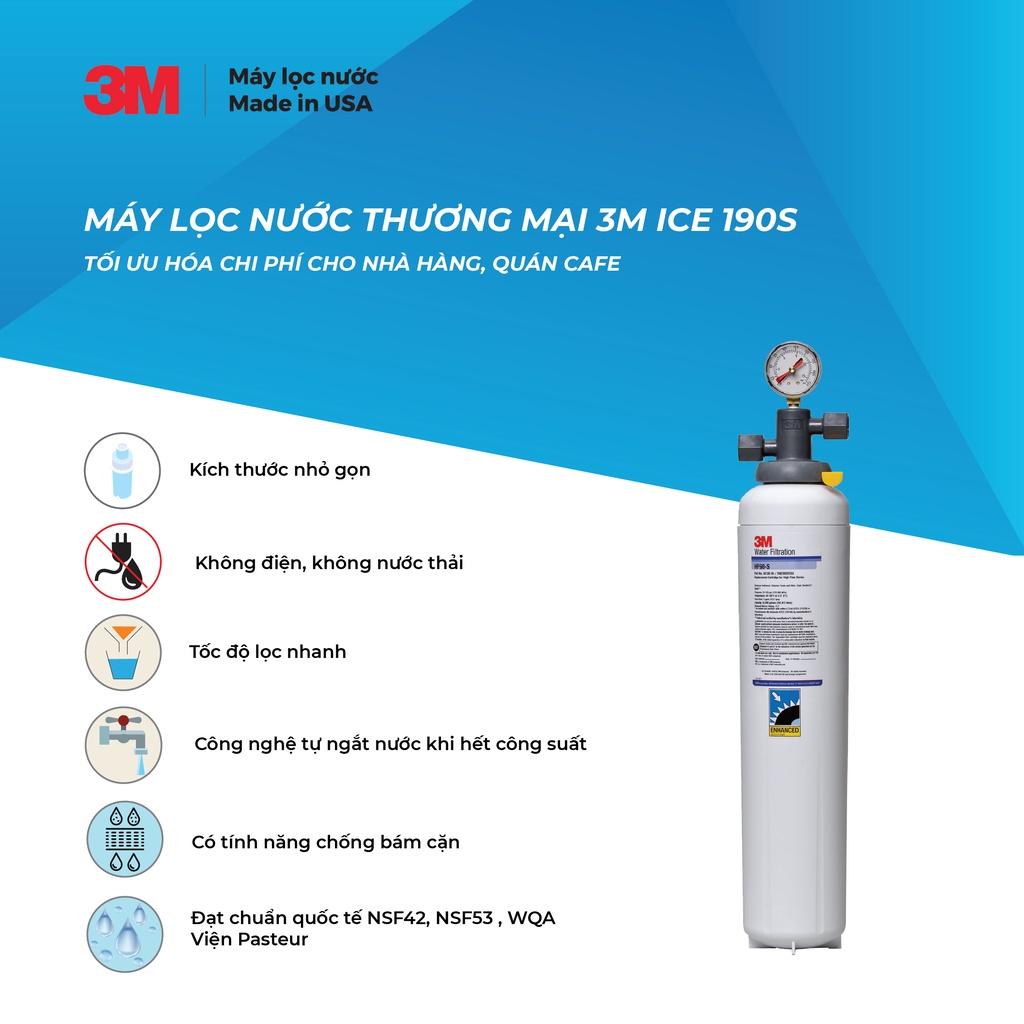 Máy Lọc Nước Công Nghiệp 3M ICE190-S Hàng Chính Hãng